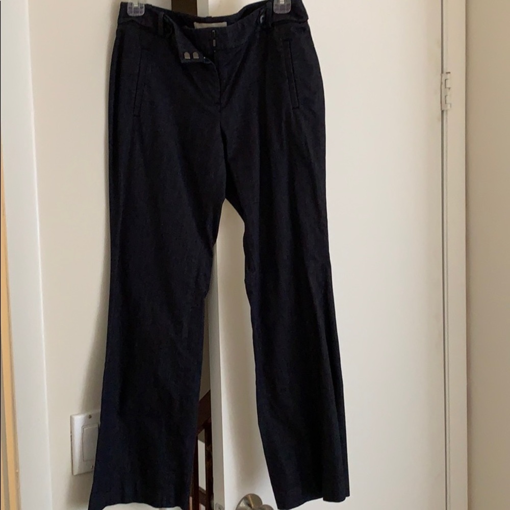 Ann Taylor loft 6p dress pant - denim look